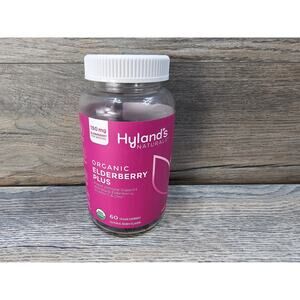 Hyland's Naturals Organic Elderberry Plus Gummies Immune Support Supplement